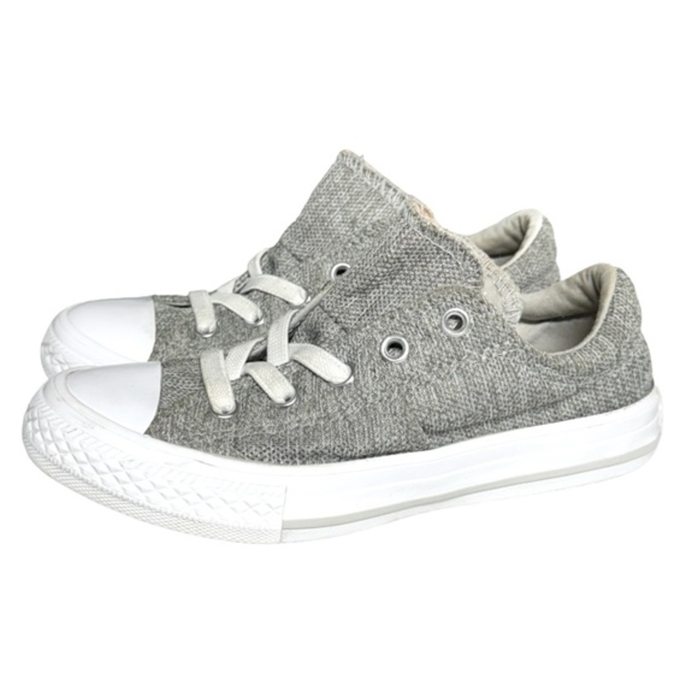 Converse All Stars Girls Tweed Low Tops Sneakers Size 13